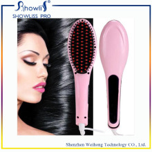 CE Approved Professional LCD Hair Straightener Brush